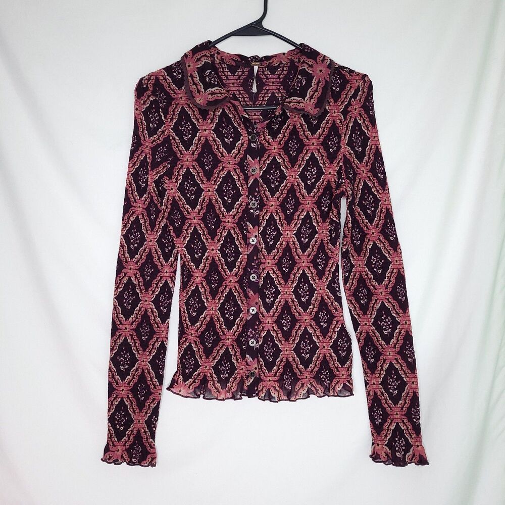 Free People Caught A Feeling Cardi Top  Women's  SMALL (NWT)